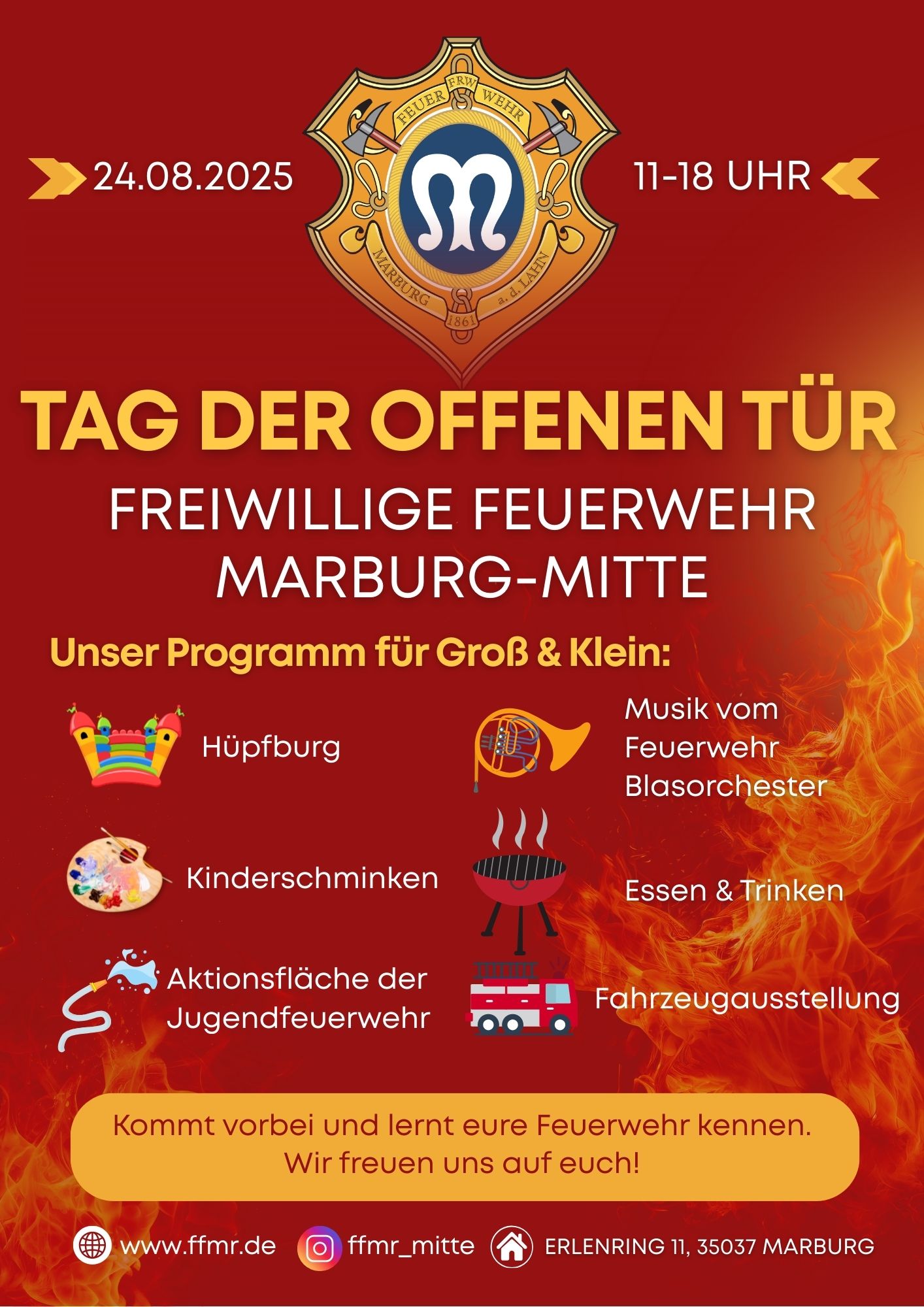 Plakat Tag der offenen Tür